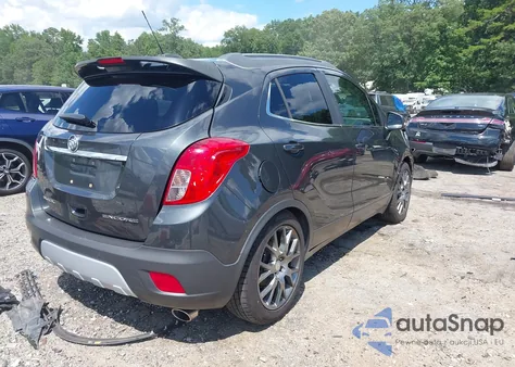 2016 Buick Encore Sport Touring from USA, damaged, VIN KL4CJ1SM0GB528601